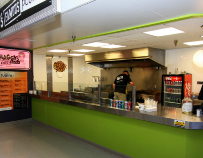 Finished Interior Design Project | Shaggy’s Famous Poutine, Boulder, CO