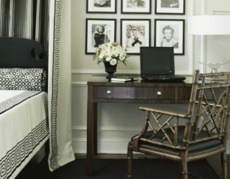 Double Duty Desk & Nightstand | Bedroom Design