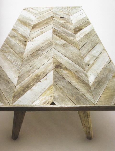 Repuposed wood table