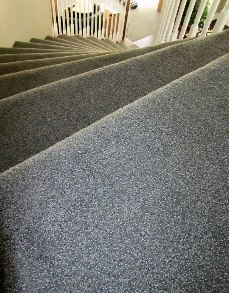 New carpet - custom gray dye