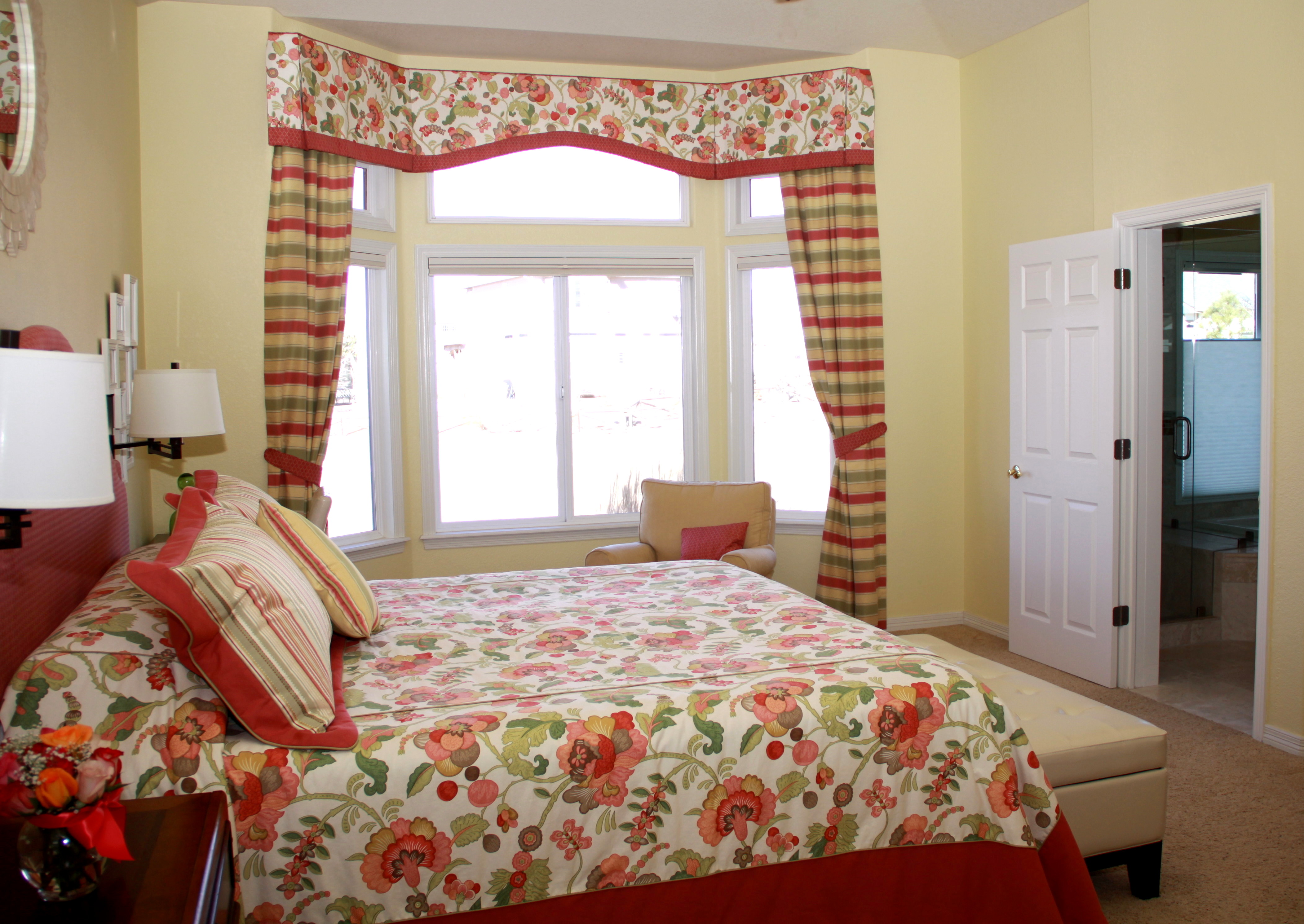 Custom Bedding Design by Tennille Wood, Denver CO