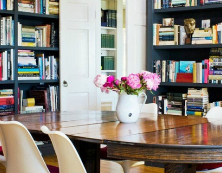 Double Duty |Creating a Home Library in Another Room