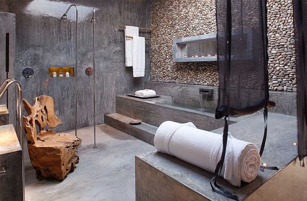 Concrete bathroom Design