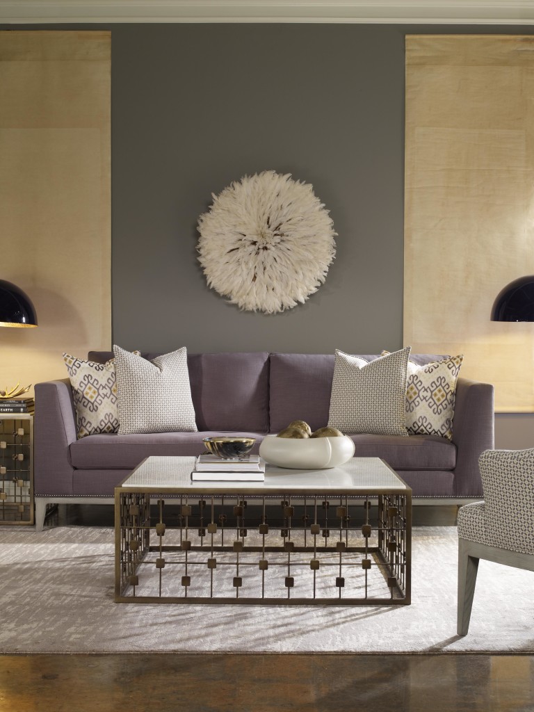 interior decorating with spring lilac