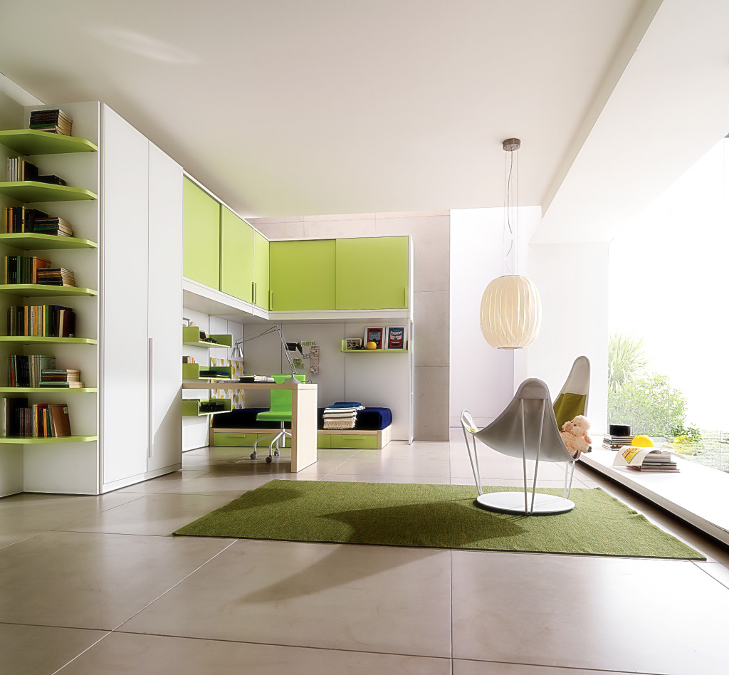 interior decorating with spring green 