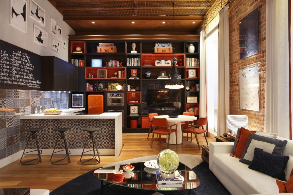 Interior Design Inspiration in Orange