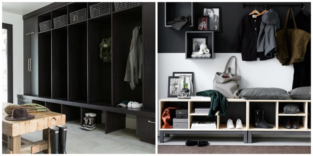 modern mudroom design