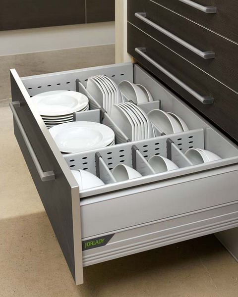 small kitchen cabinet organization