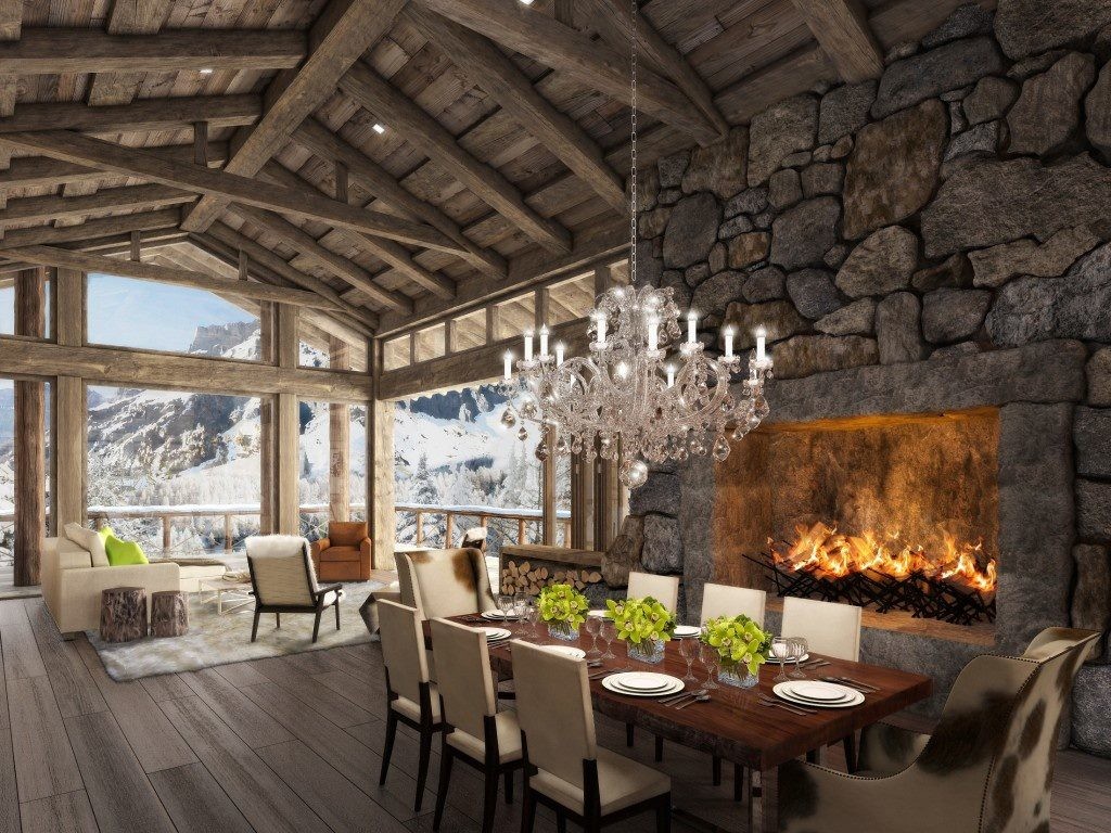 mountain style interior decorating