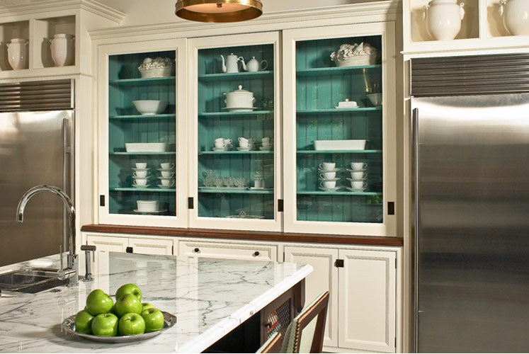 kitchen design painted cabinets
