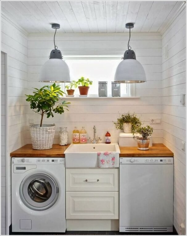 farmhouse interior design style laundry room