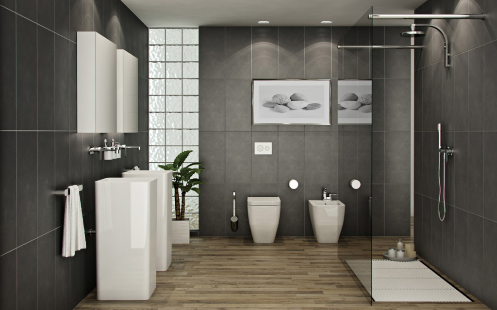 Master Bathroom Modern 1