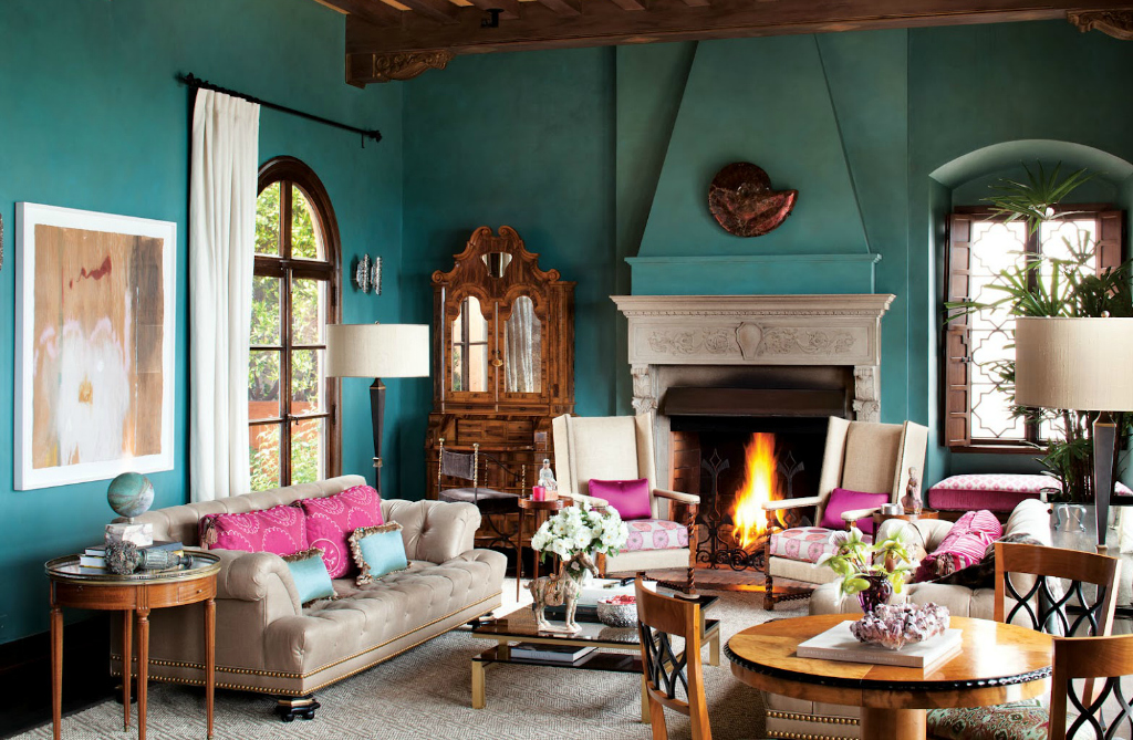 interior decorating with spring colors feature image