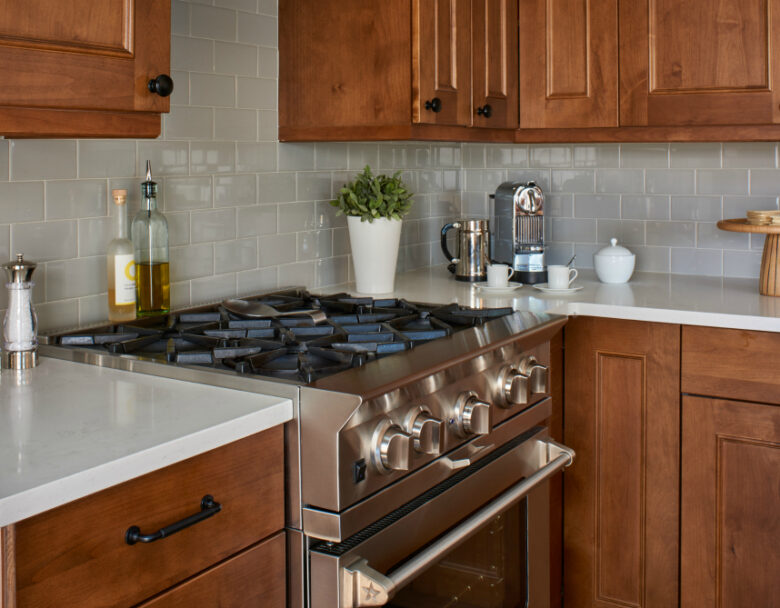 Function Meets Fashion In A Small Kitchen Design