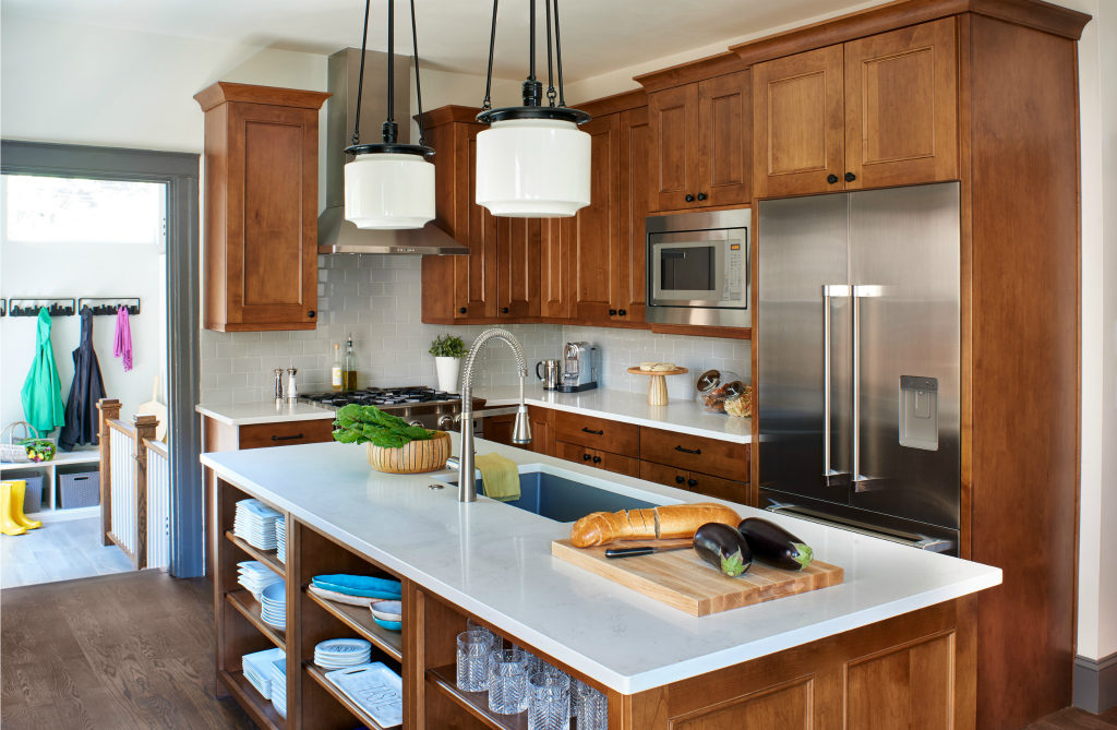 home remodel Denver mudroom Kitchen