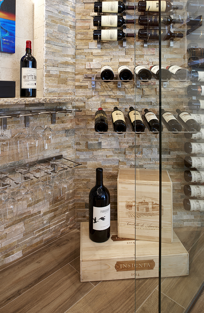 private wine cellar