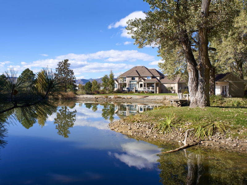 Denver suburban house setting