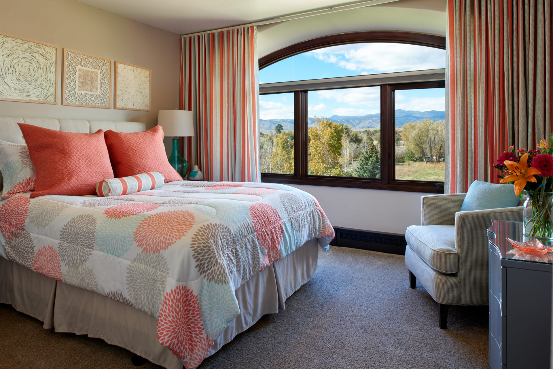 Bedroom Overlooking Field