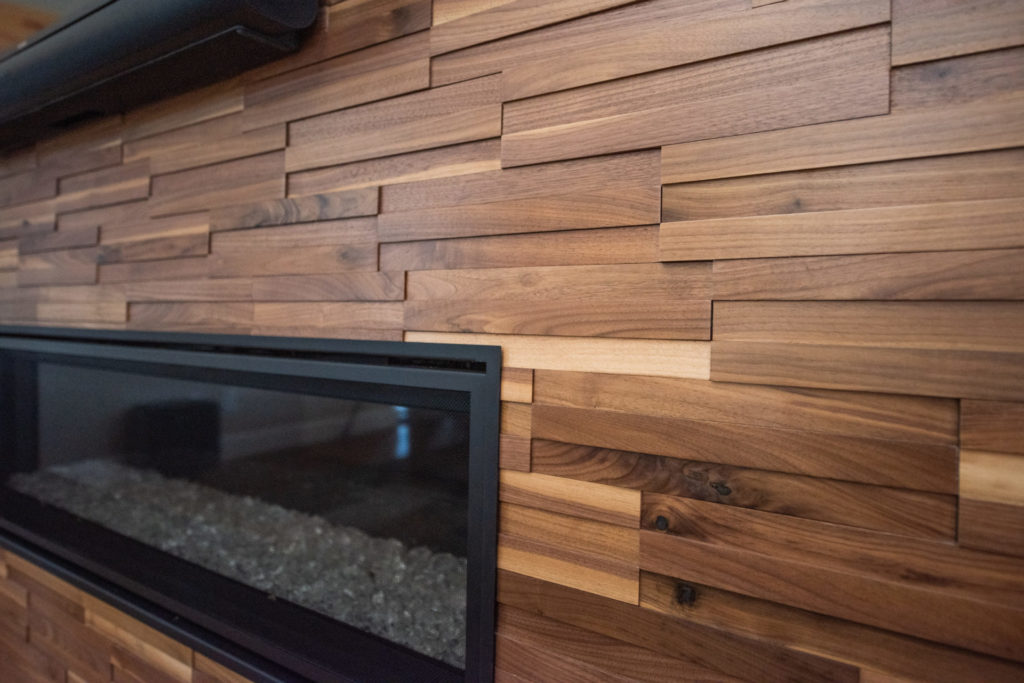 3D Wood wall, Modern Design Denver