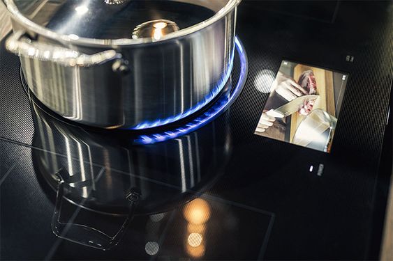 Smart Appliance Stove, Luxury Kitchen Design
