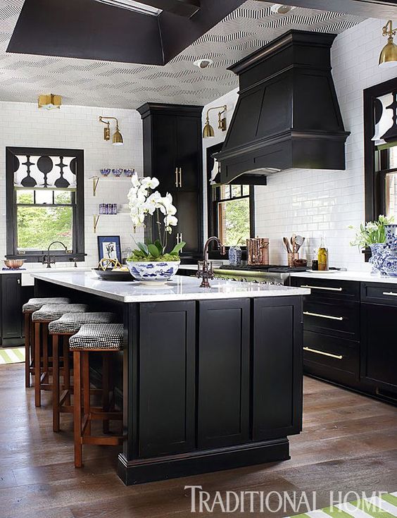 Bold Traditional Kitchen Design Denver Colorado