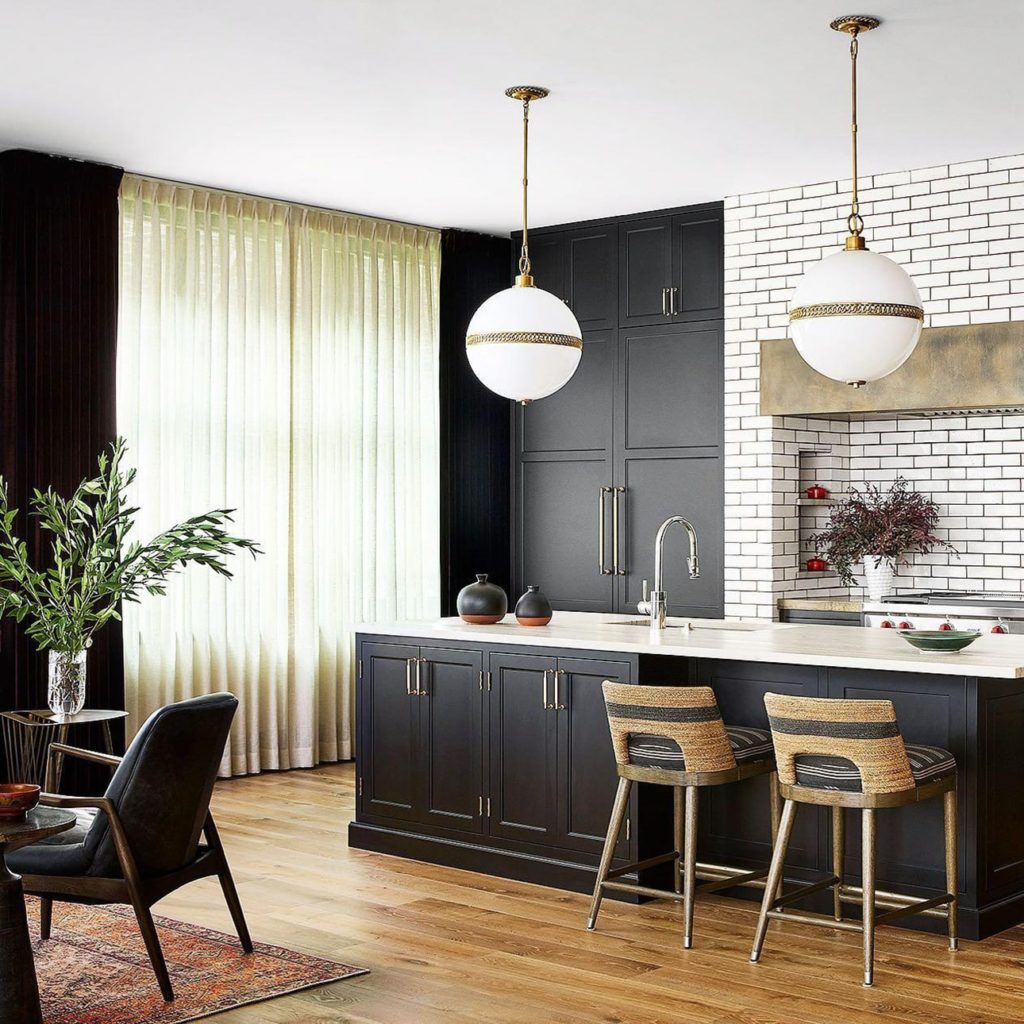 Black Kitchen Design Inspiration • Denver Interior Design | Beautiful ...