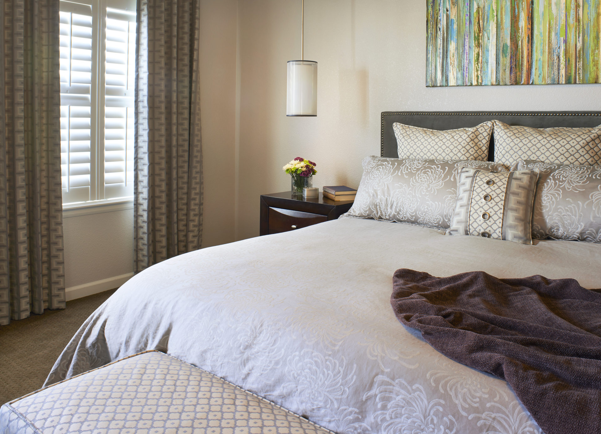 Spring Inspired Master Bedroom