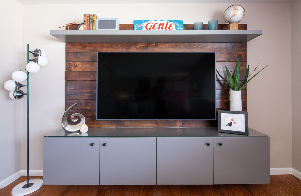 custom media console