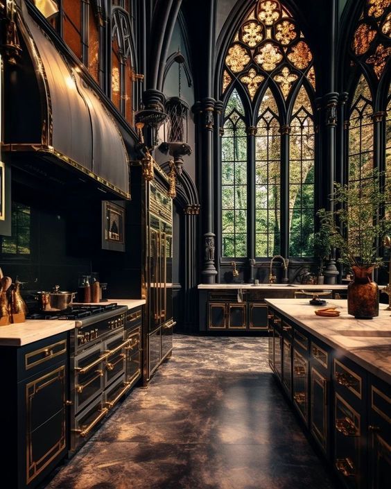Stunning Gothic Kitchen design