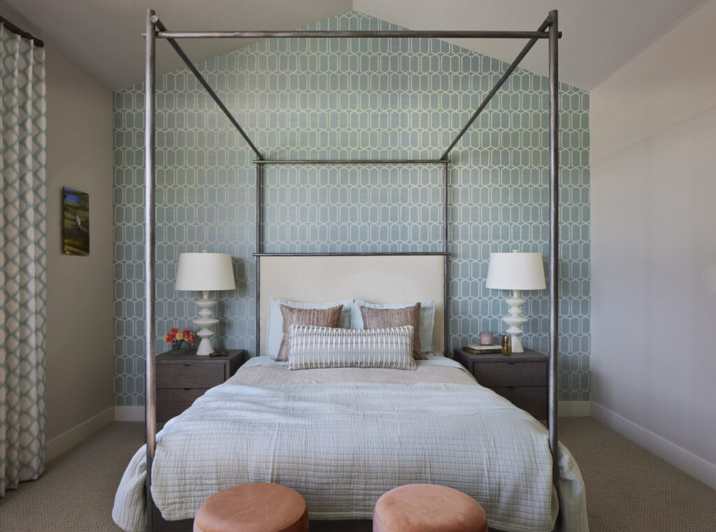Fresh, Modern Organic Bedroom Design, City Park Denver