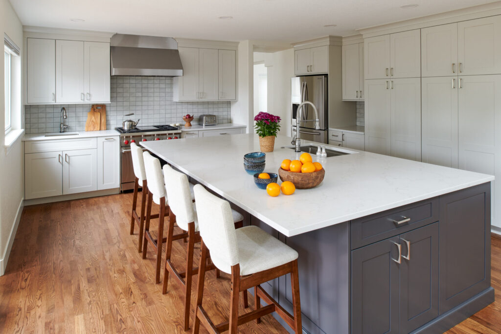 Kitchen design for family gathering Boulder CO